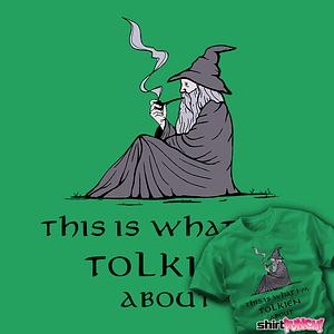 Graphic for What I'm Tolkien About