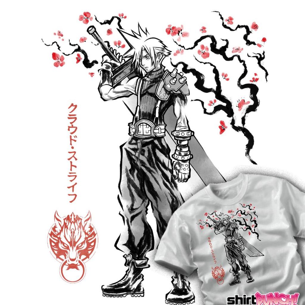 ShirtPunch: Buster Blade Sumi-E
