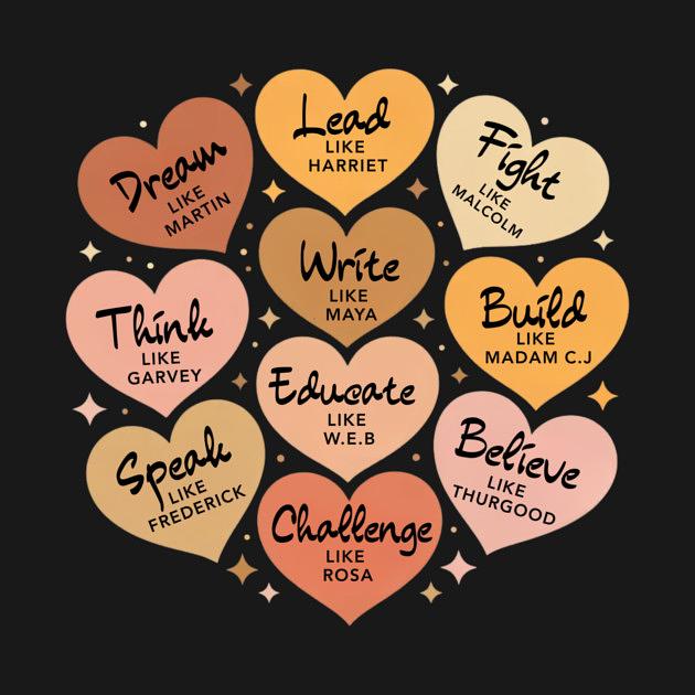 TeePublic: heroes-of-black-history