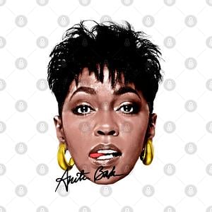 Graphic for Anita Baker big face retro