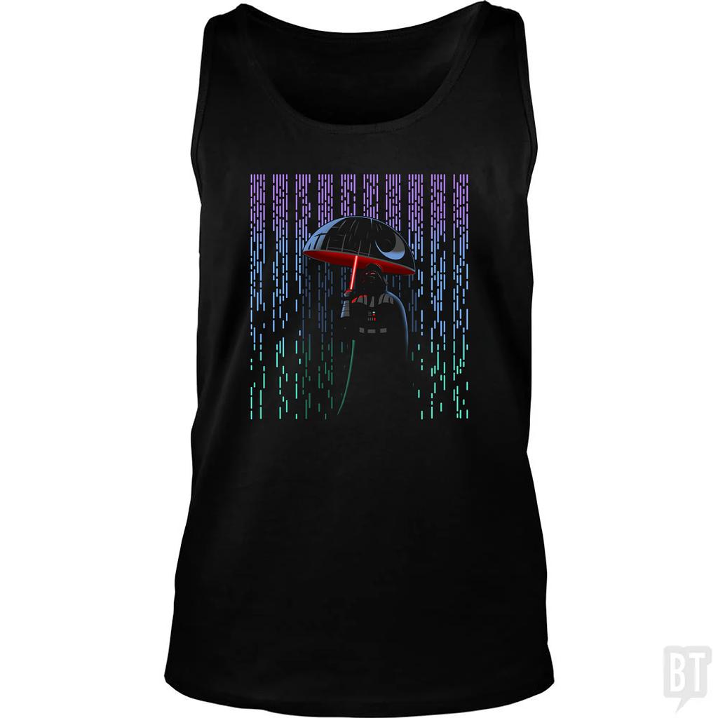 BustedTees: Sith In The Rain Tank Top