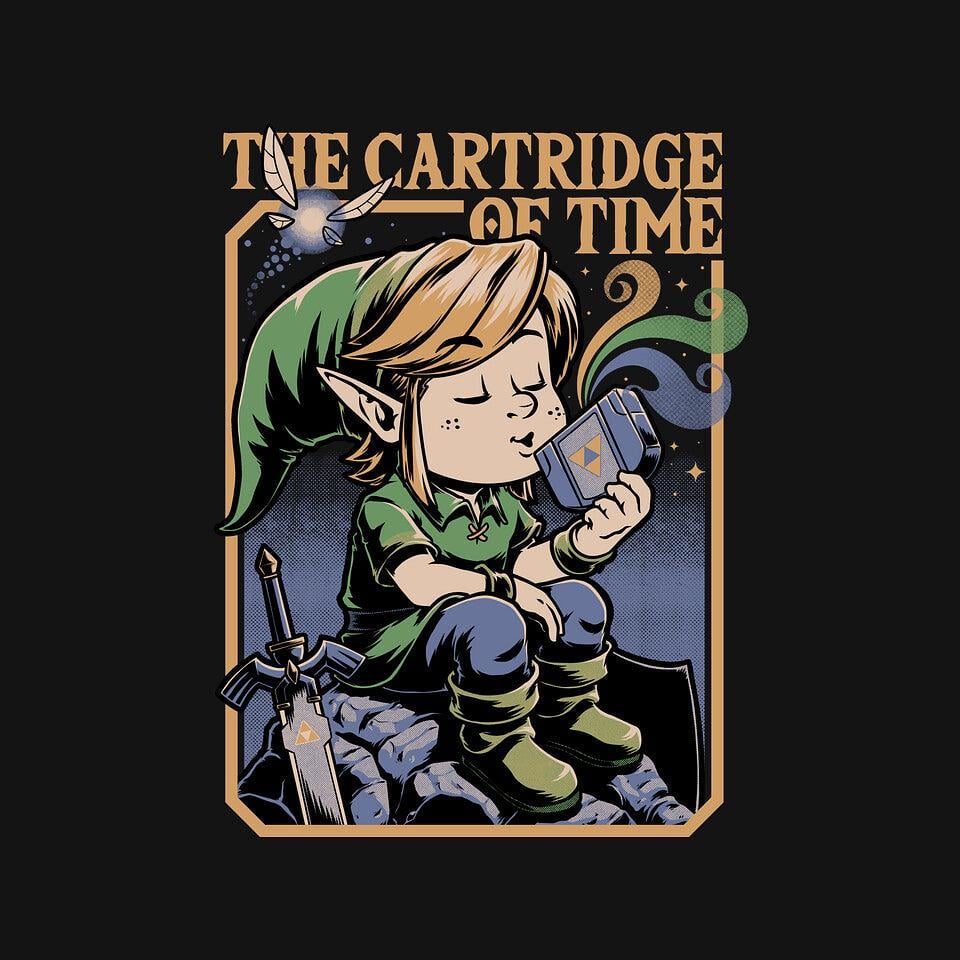 TeeFury: Vintage Game Music Elf