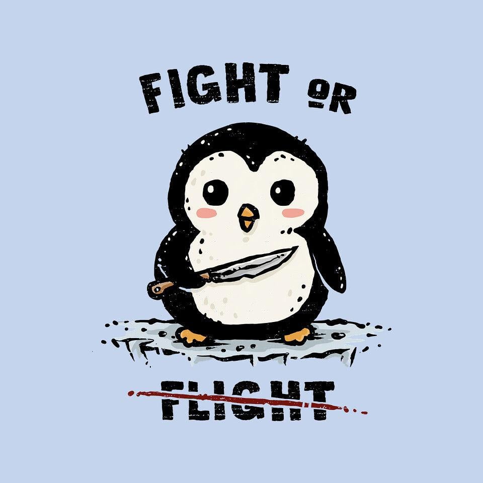 TeeFury: Fight Or Flight