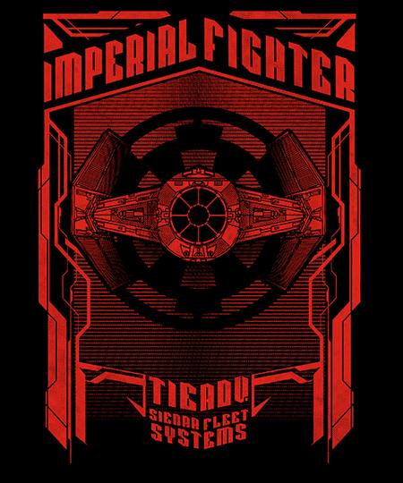 Qwertee: Imperial Fighter Advanced