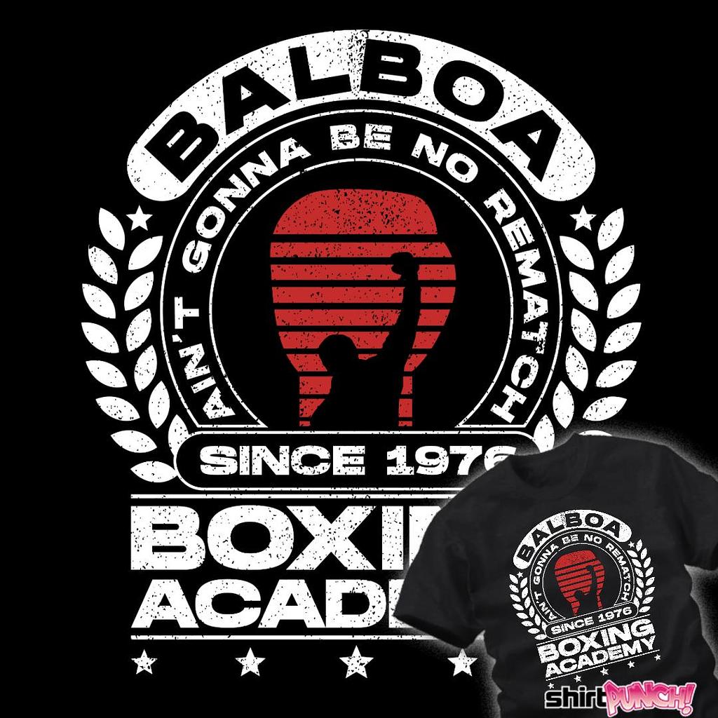 ShirtPunch: Balboa Boxing Academy