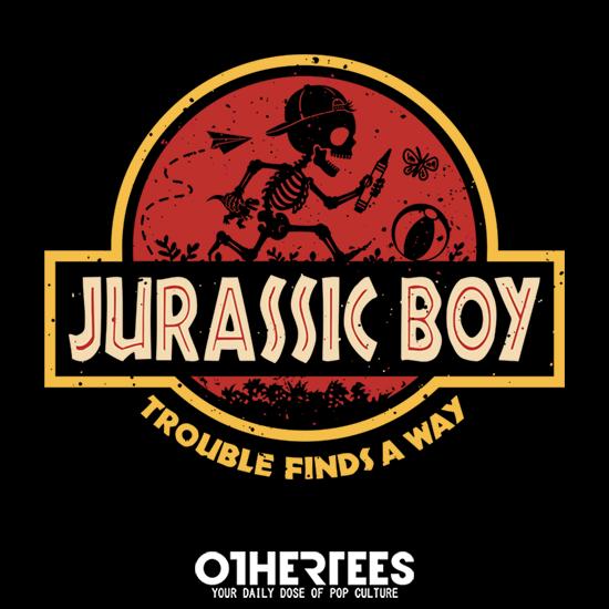 OtherTees: Jurassic-style T-shirt for a boy.