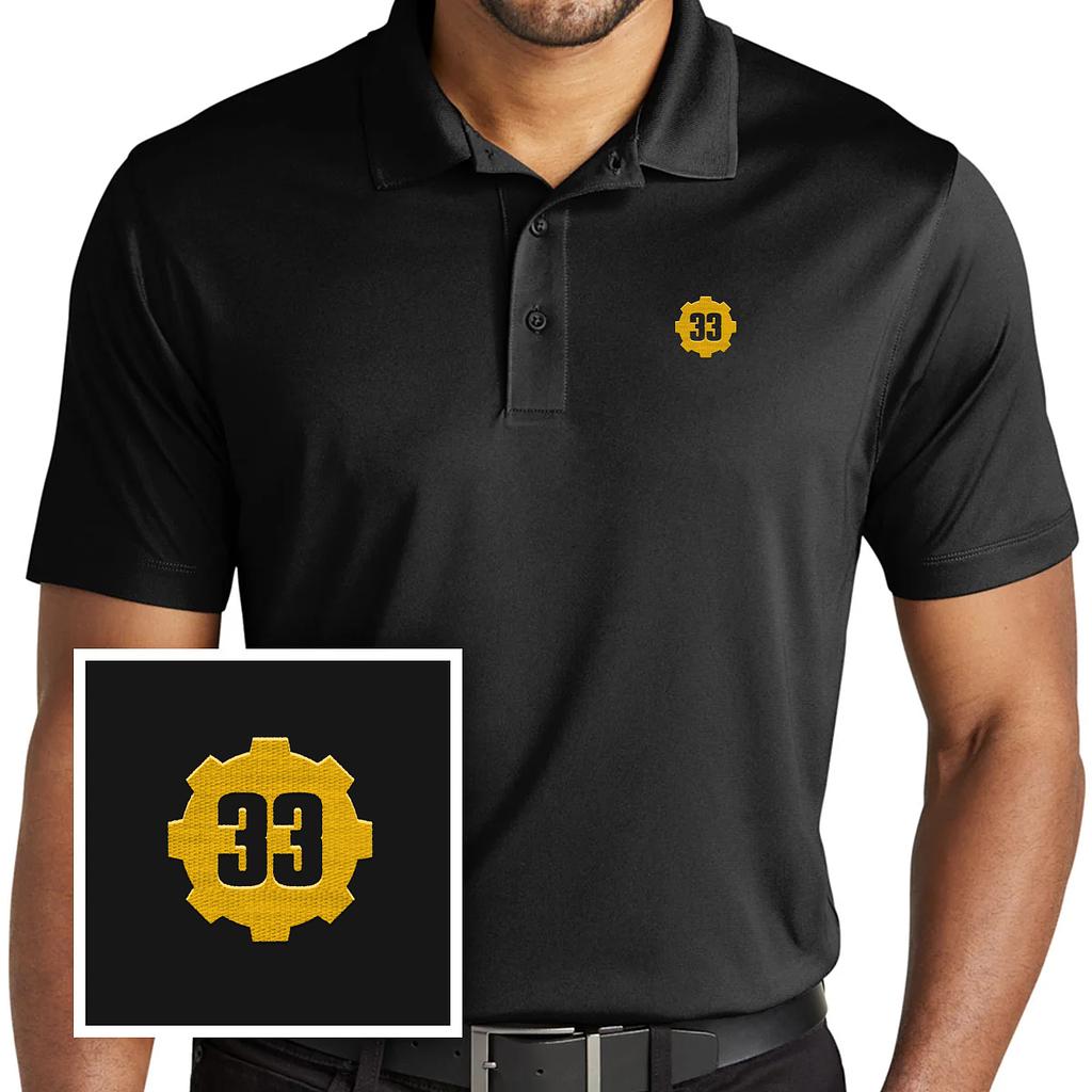 BustedTees: Vault 33 Polo Shirt