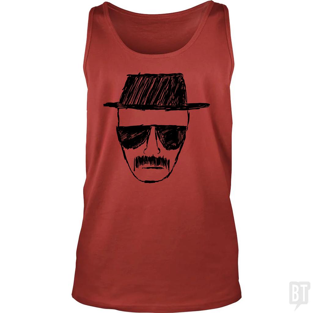 BustedTees: Heisenberg  Tank Top