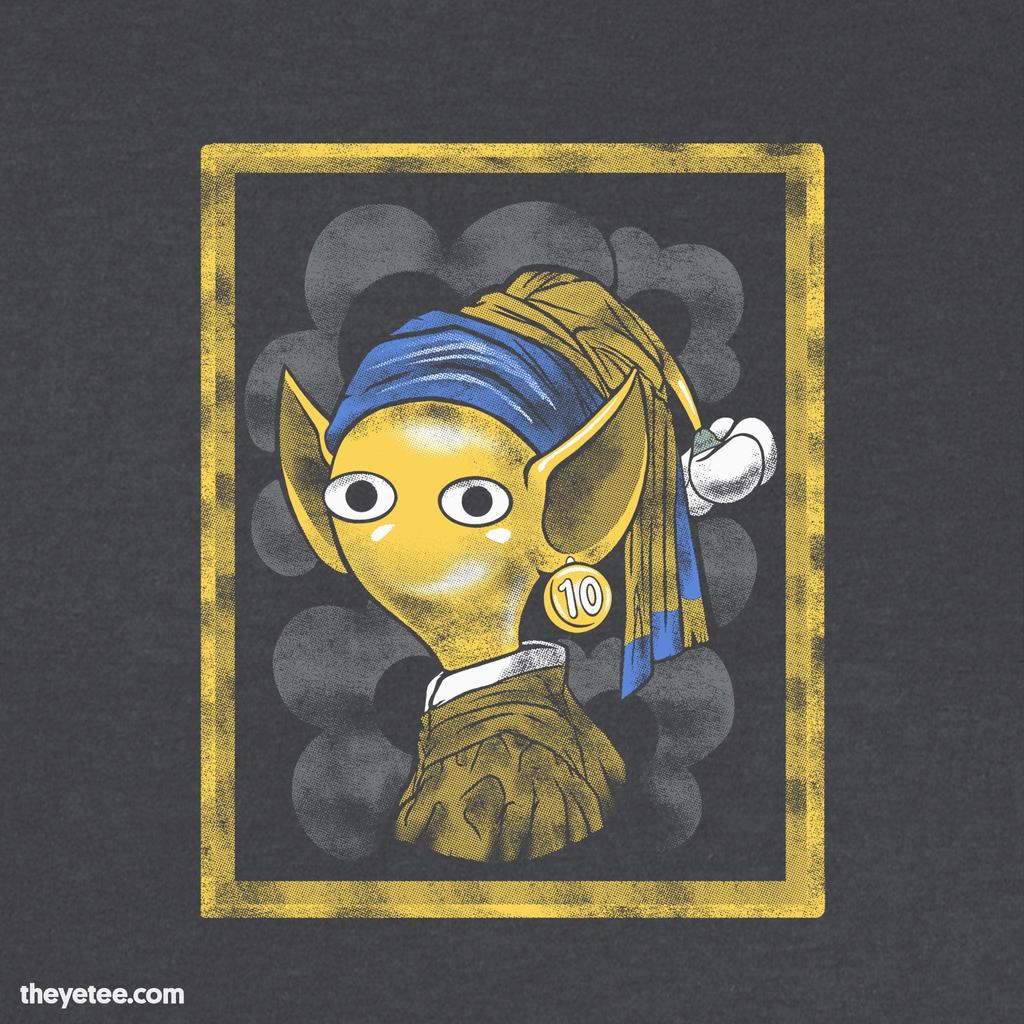 The Yetee: Girl With a Pellet Earring