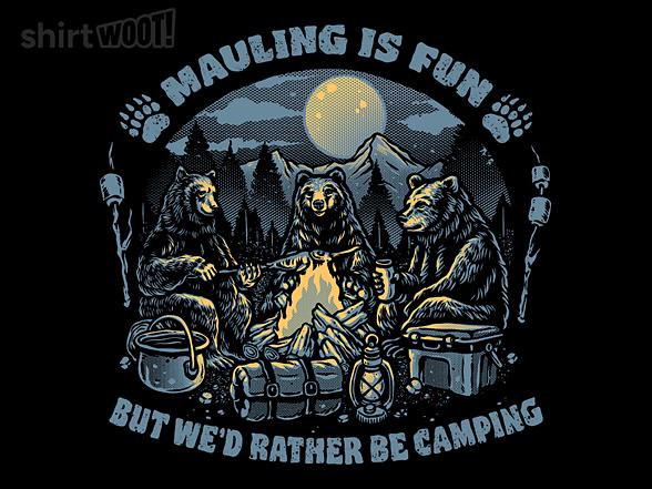 Woot!: Bears Would Rather Be Camping
