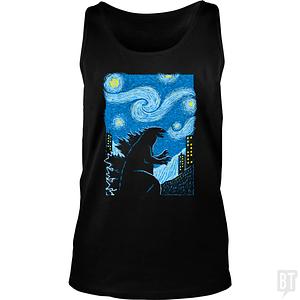 Graphic for Gogh-Zilla Tank Top