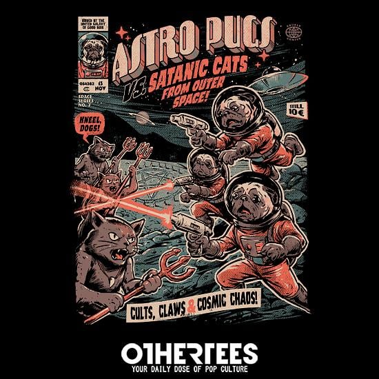 OtherTees: Astro Pugs