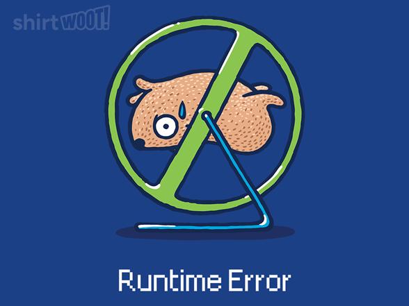 Woot!: Runtime Error