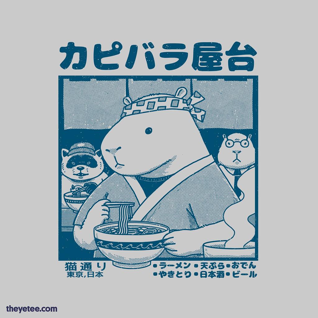 The Yetee: Capy Food Cart