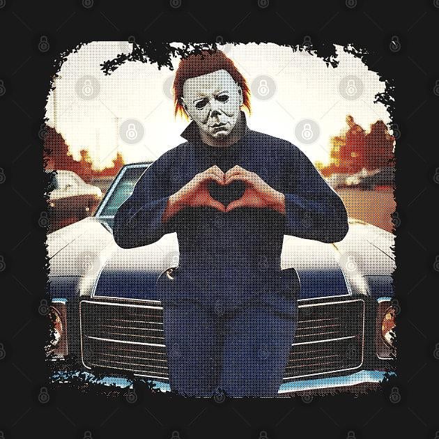 TeePublic: Michael Myers Heart Hands