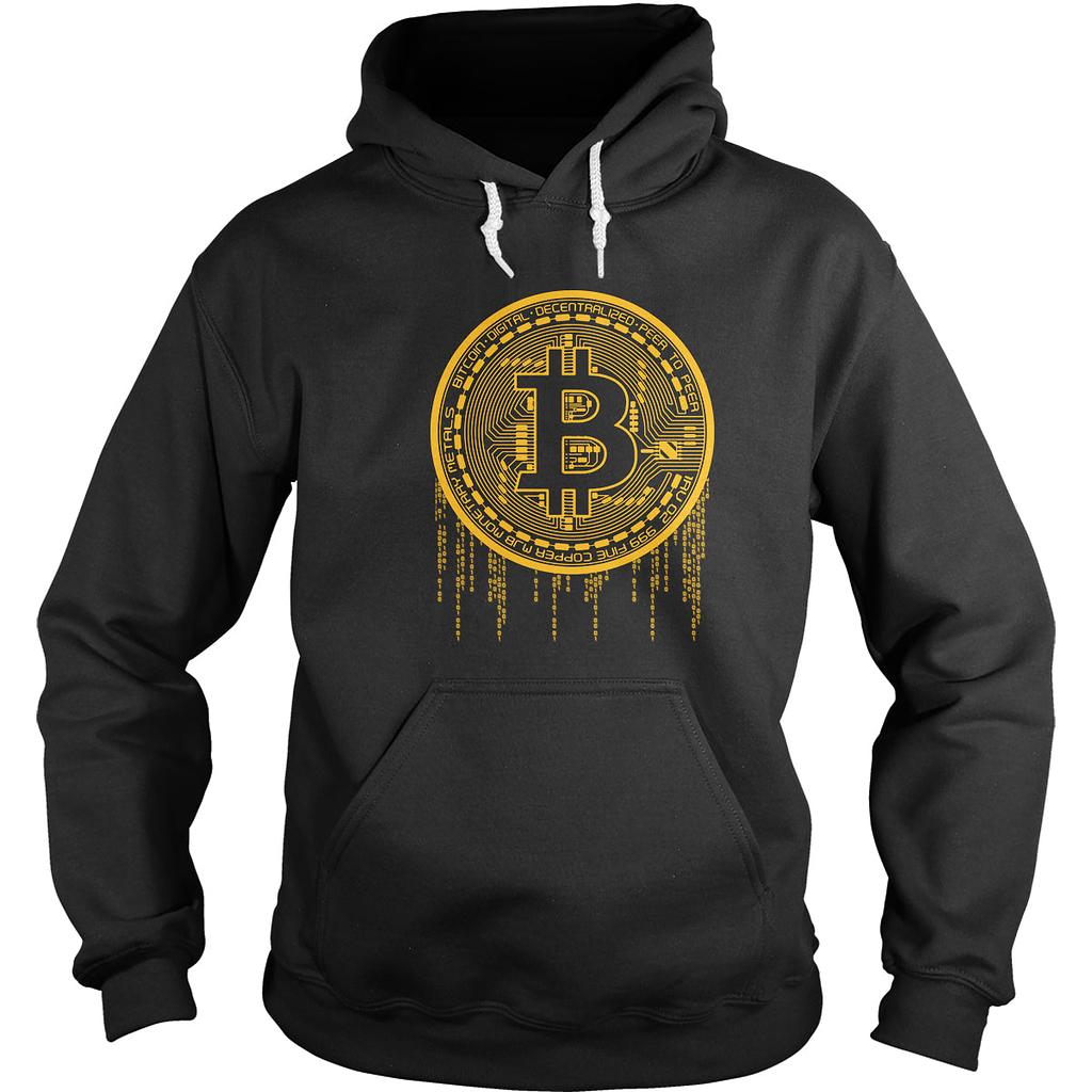BustedTees: Bitcoin Matrix Hoodie