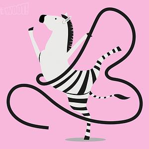 Graphic for Zebra Gymnast