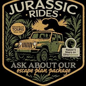 Graphic for Jurassic Rides
