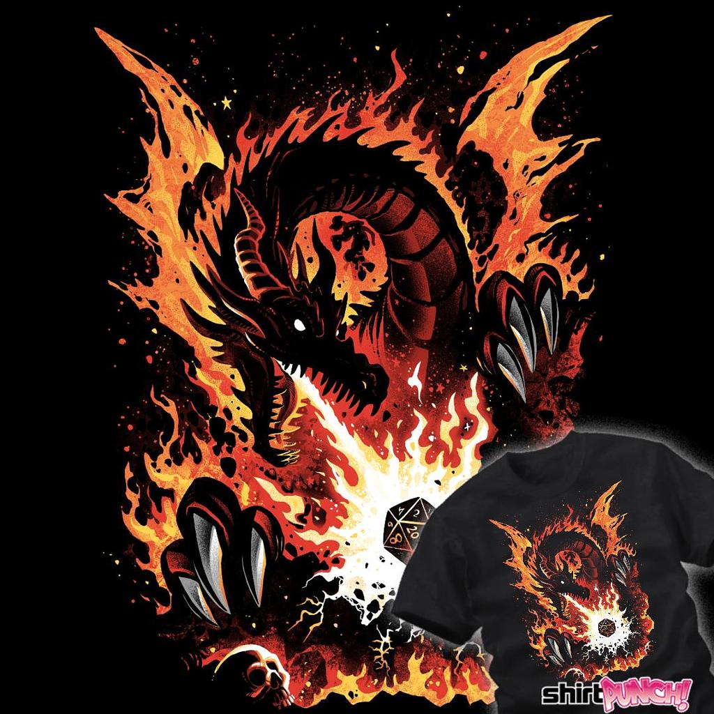 ShirtPunch: Fiery Red Dragon
