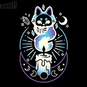 Graphic for Fox dark flame candle