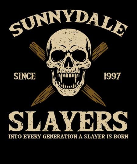 Qwertee: Sunnydale slayers
