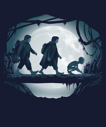 Qwertee: Walking to Mordor