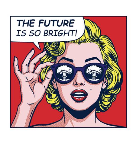 Qwertee: FUTURE SO BRIGHT