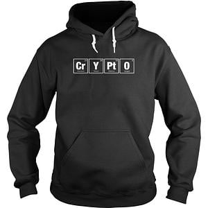 Graphic for Crypto Periodic Table Hoodie