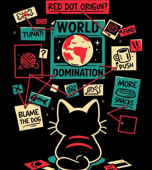 teeVillain: the meowsterplan