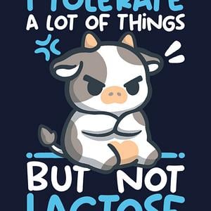 Graphic for Cow lactose intolerant