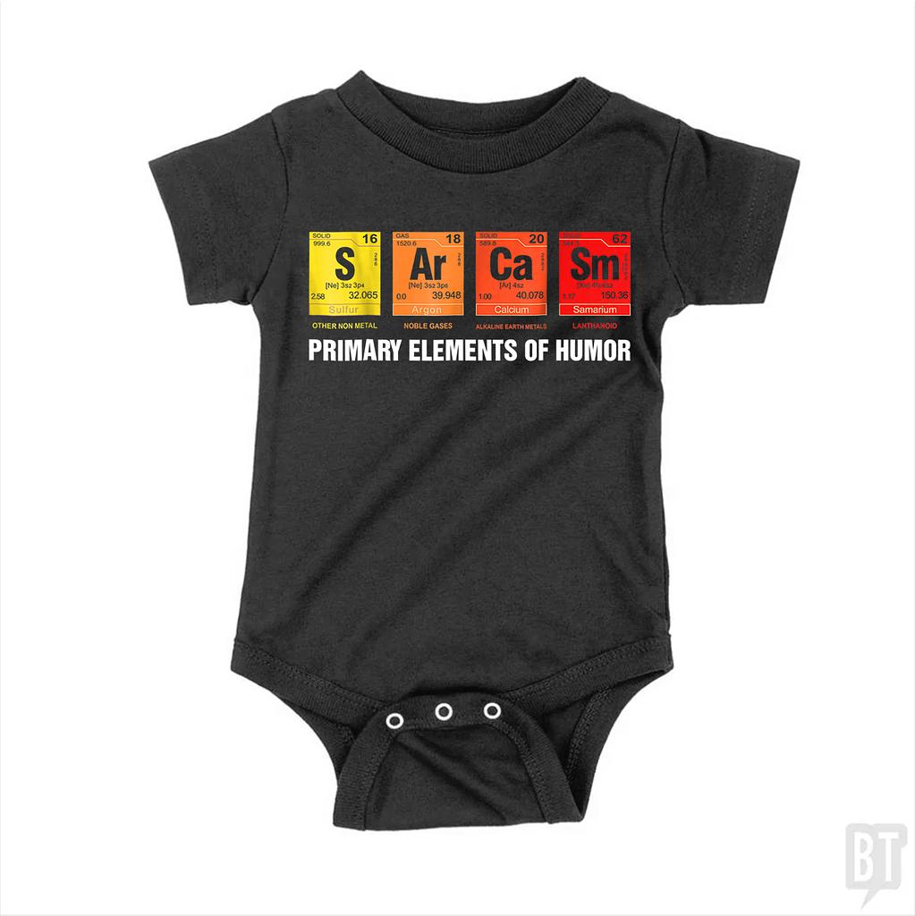 BustedTees: Funny Chemistry Science Baby One-Piece