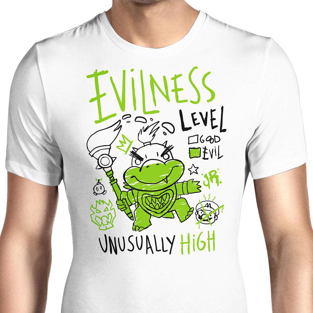 Once Upon a Tee: Evilness Level