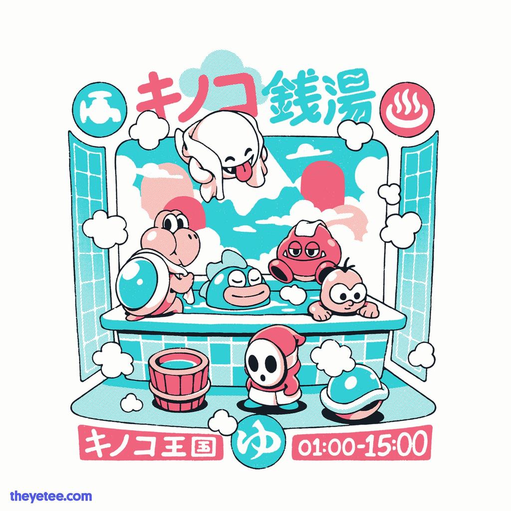 The Yetee: Mushroom Bathhouse