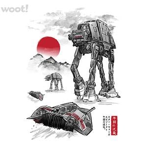 Graphic for Defense of Echo Base sumi-e