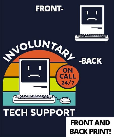 Qwertee: Involuntary Tech Support