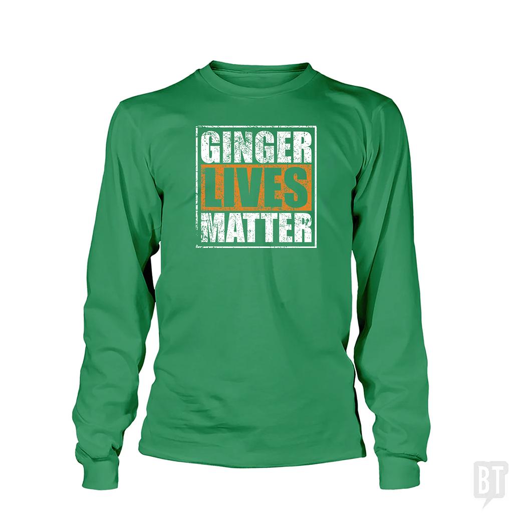 BustedTees: Ginger Lives Matter Long Sleeve