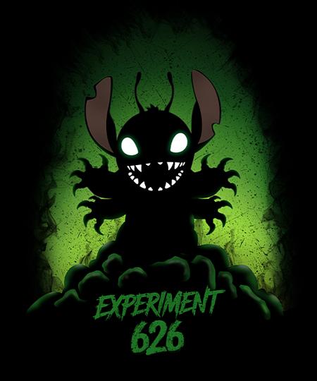 Qwertee: Stitch The experiment 626