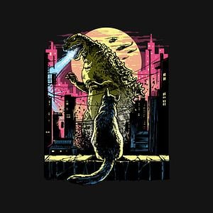 Graphic for Watching The Kaiju