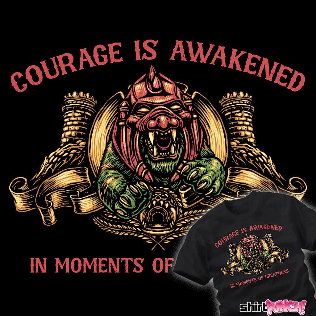 ShirtPunch: Courage Is Awakened