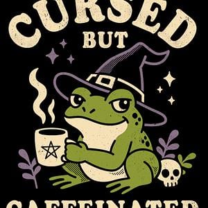 Graphic for Cursed but Caffeinated