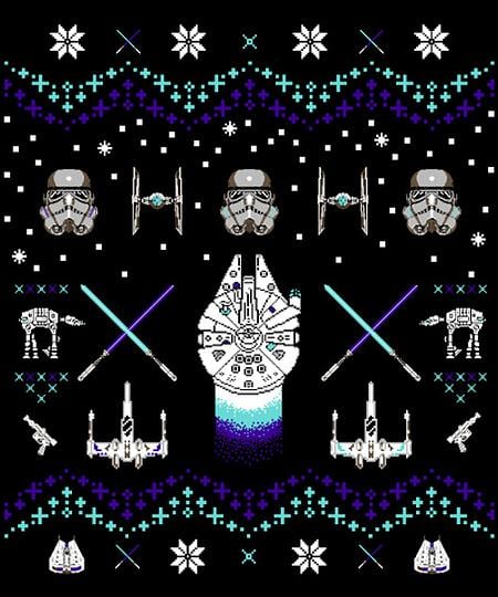 Qwertee: Christmas Space Opera