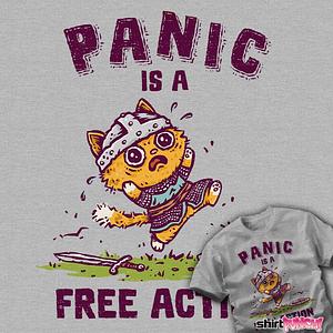 Graphic for Panic Is A Free Action