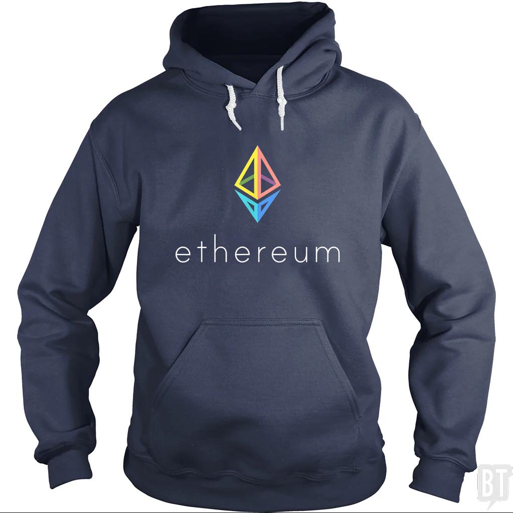 BustedTees: Ethereum Logo Hoodie
