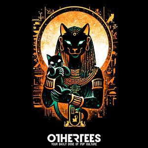 Graphic for Egyptian Cat Goddess T-shirt