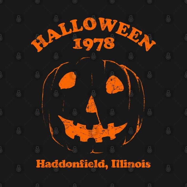 TeePublic: Halloween 1978 Holiday Spooky Myers Pumpkin Haddonfield