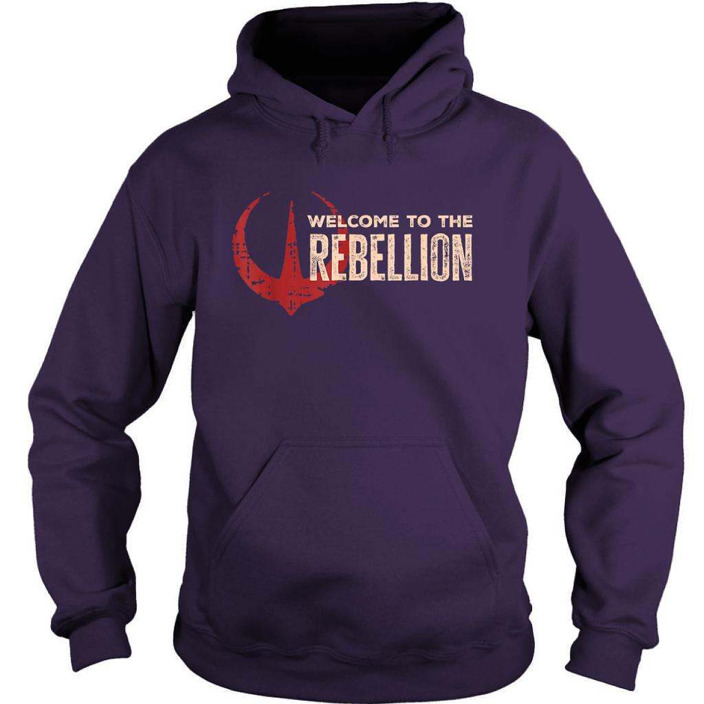 BustedTees: Welcome to the Rebellion Hoodies