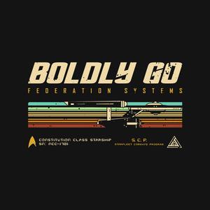Graphic for Retro Vintage Starship