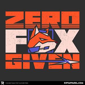 Graphic for Zero Fox Given