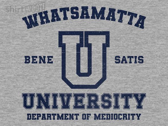 Woot!: Whatsammatta University