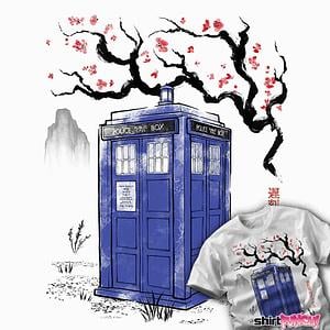 Graphic for Police Box Sumi-E